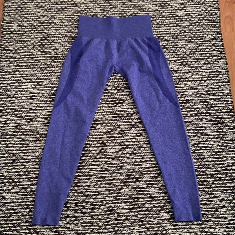 Bright purple NVGTN leggings